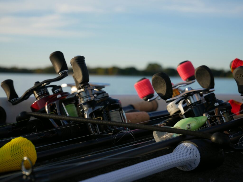 Fishing rod and reel image