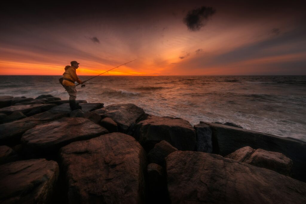 A wonderful Image of Night Fishing. night fishing is one of the best way to enjoy the world of fishing